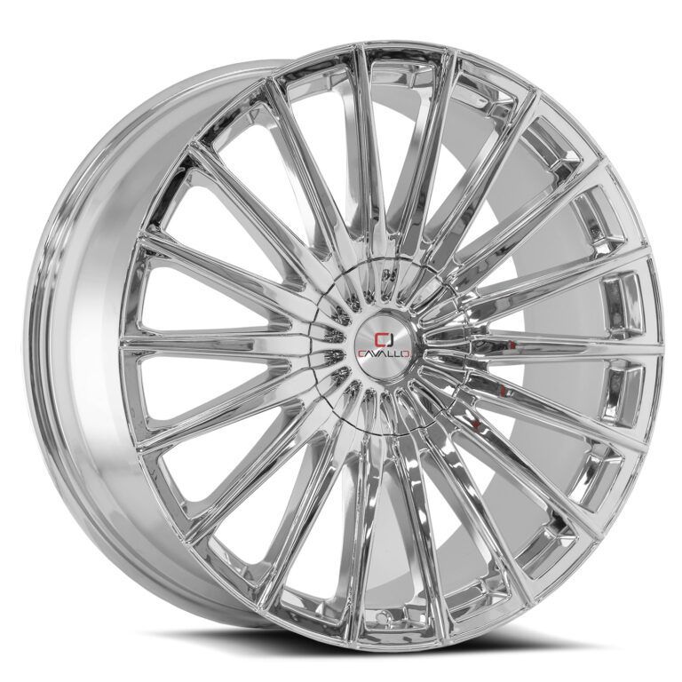 CLV-34 - 6x135/6x139.7, Chrome, 25, 26, 6, 9.5