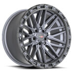 VRT-608 - 5x127/5x139.7, Matte Titanium Black Bead Ring, -44, 22, 5, 12