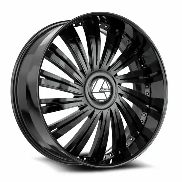 AZX-102 28x9.5 6x135 6x139.7 +22 Cb 87.1 Gloss Black - Shop EWWFL