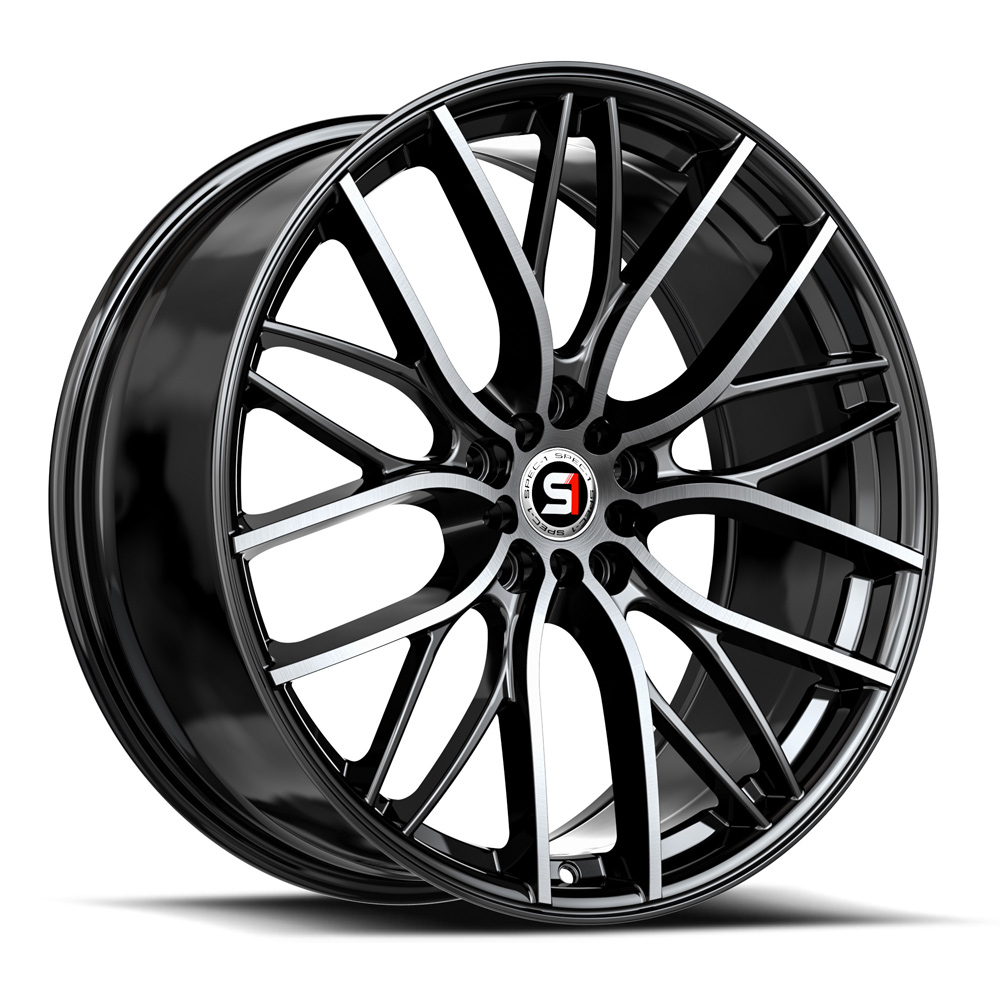 Dmc Rims SP-61 20×8.5 5×114.3 5×120 +38 Cb 73.1 Gloss Black & Machined – Shop EWWFL
