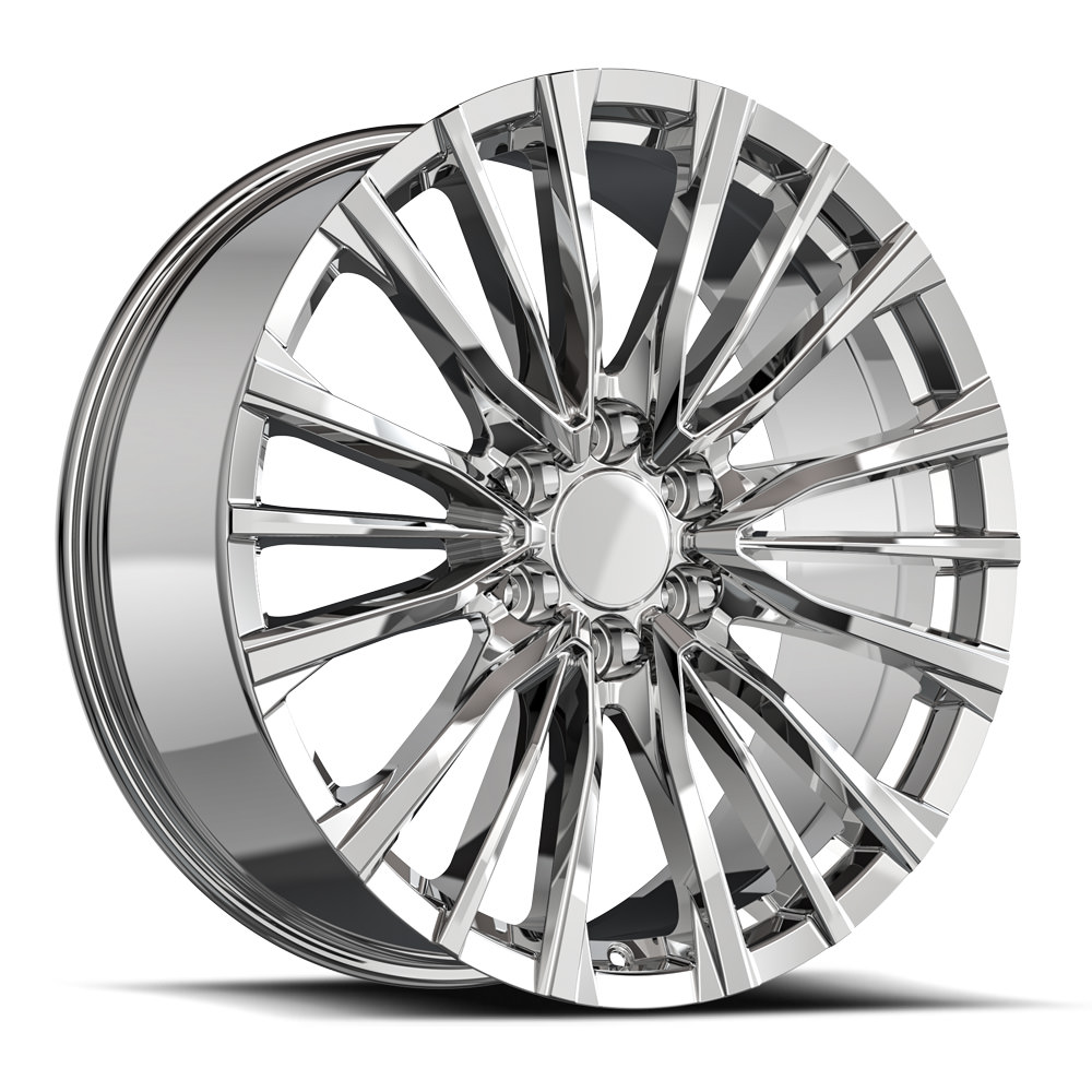 36 In Rims CAD-36 24X10 6X139.7 +31 Cb 78.1 Nano Chrome - Shop EWWFL