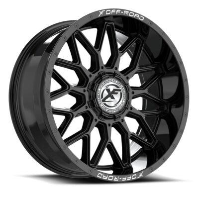 XF Off-Road XF-242 22x10 5x 6x Blank -18 Cb 78.1 Gloss Black