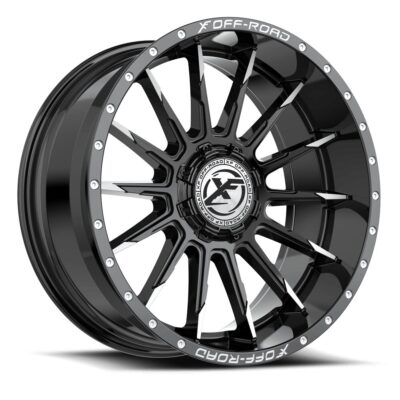 XF Off-Road XF-247 20x9.0 6x135 6x139.7 +0 Cb 106.4 Gloss Black & Machined