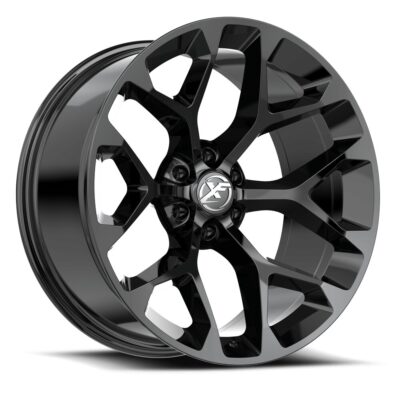 XF Off-Road OE-502 20x10 6x139.7 -12 Cb 106.4 Gloss Black